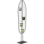 Porte-bougies Leaf Wire Vert - Verre - 23 x 86 x 11 cm