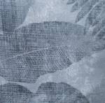 Kissenbezug weiß-grau 45x45cm Blau - Textil - 45 x 45 x 45 cm