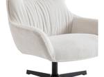 Fauteuil pivotant GALATI Blanc crème