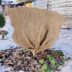 Lot de 3 sacs en jute Marron - Fibres naturelles - 50 x 55 x 1 cm