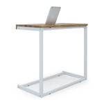 Table pour portable  ECO 70x36x63 BL-NA Blanc - Bois massif - Bois/Imitation - 70 x 63 x 36 cm