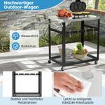 Grillwagen FM32270PW Schwarz - Metall - 51 x 85 x 84 cm