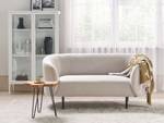 2-Sitzer Sofa LOEN Beige - Schwarz