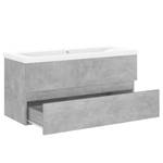 Meuble lavabo avec bassin 3007833-3 Gris minéral - Largeur : 100 cm