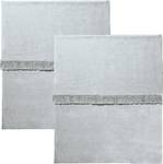 Wohndecke 2er-Pack 205599 Silber - 150 x 200 cm