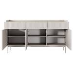 Sideboard LIWELO Grau - Holzwerkstoff - 153 x 83 x 38 cm