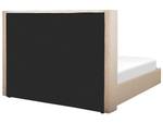 Doppelbett LUBBON Beige - Silber - 190 x 144 x 217 cm