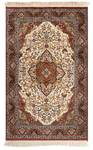 Tapis Ghom XIV Beige - Textile - 118 x 1 x 190 cm