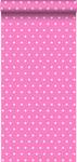 Tapete Sterne 6873 Pink - Naturfaser - Textil - 53 x 1005 x 1005 cm