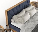 Boxspringbett Asahi Marineblau - Breite: 160 cm - H4