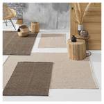 Tapis rectangulaire en jute et coton Liv Beige - Fibres naturelles - 120 x 170 x 170 cm