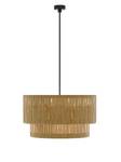 Suspension Beaumarchais Beige - Matière plastique - Rotin - 40 x 126 x 40 cm