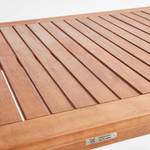 Gartenhochtisch Anglet Braun - Massivholz - 70 x 110 x 120 cm