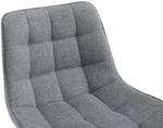 Barhocker Dartford Grau - Textil