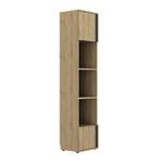 Colonne pont  2 portes 3 niches L50 Marron - Bois manufacturé - 50 x 235 x 45 cm