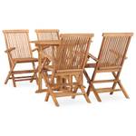 Gartenmöbel-Set Braun - Holzart/Dekor - Holz teilmassiv - 90 x 75 x 150 cm