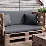 Outdoor Lounge Kissen 2er Set Grau - Anzahl Teile im Set: 2