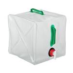 Faltbarer Wasserkanister 3er Set 20 l Grün - Rot - Kunststoff - 27 x 30 x 27 cm