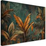 KUNSTDRUCK Autumn Jungle Foliage 2 100 x 70 cm