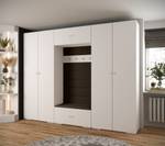 Garderobe Inova 2 Z9 Braun - Gold - Weiß - Gold