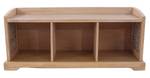 Sitzbank Bienne Beige - Holzart/Dekor - Holz teilmassiv - 112 x 46 x 37 cm