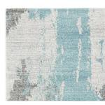 Tapis moderne tissé plat à motifs AVON Bleu clair - 160 x 230 cm