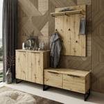 TOP III Garderobe Braun - Holzwerkstoff - 180 x 197 x 40 cm