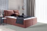 Boxspringbett Egro Pink - Breite: 163 cm