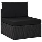 Salon de jardin (lot de 2) 3001946-1 Noir