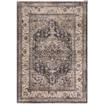 Tapis de salon style orient REYES Noir - 160 x 230 cm