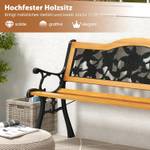 Gartenbank ZB33445DE Braun - Holzwerkstoff - 52 x 76 x 126 cm