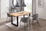 Esstisch Brightwood Braun - Massivholz - 180 x 75 x 90 cm