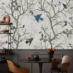 Papier Peint BRINDILLES Feuilles Oiseaux 90 x 60 x 60 cm