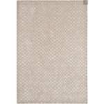 Tapis de salon moderne tissé main KASO Beige - 120 x 170 cm