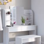 Coiffeuse Charlotte 33416 Blanc - Hauteur : 142 cm