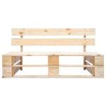 Palettenbank 297702 Braun - Holzwerkstoff - Holzart/Dekor - 110 x 55 x 65 cm