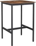 Barhocker Braun - Holzwerkstoff - Metall - 60 x 90 x 60 cm