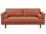 3-Sitzer Sofa NURMO Braun - Eiche Dunkel - Sandbraun