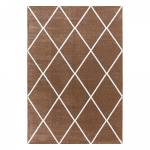 Tapis salon BENAPO 80x150 marron Marron - 80 x 150 cm