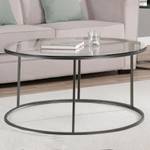 Table basse Kolari ronde noir Translucide