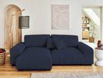 Ecksofa GARANCE Nachtblau