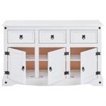 Buffet RURAL Blanc - Bois massif - 125 x 76 x 40 cm