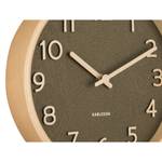 Horloge Pure Small Contreplaqué - Vert