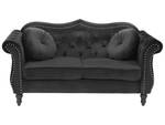 2-Sitzer Sofa SKIEN Schwarz