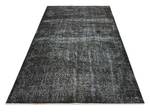 Tapis Ultra Vintage CCXXXI Noir - Textile - 130 x 1 x 249 cm