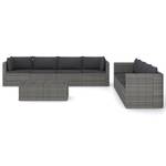 Garten-Sofa-Set (9-teilig) 3009702-6 Grau