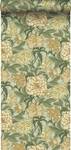 papier peint fleurs vintage 7372 Vert