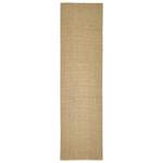 Tapis en sisal 3032244-1 Marron châtaignier - 80 x 300 cm