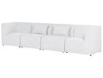 Modulsofa LEMVIG 4-tlg Cremeweiß - Weiß - 332 x 83 cm