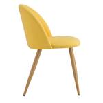 Chaise Cozy (Lot de 2) Jaune